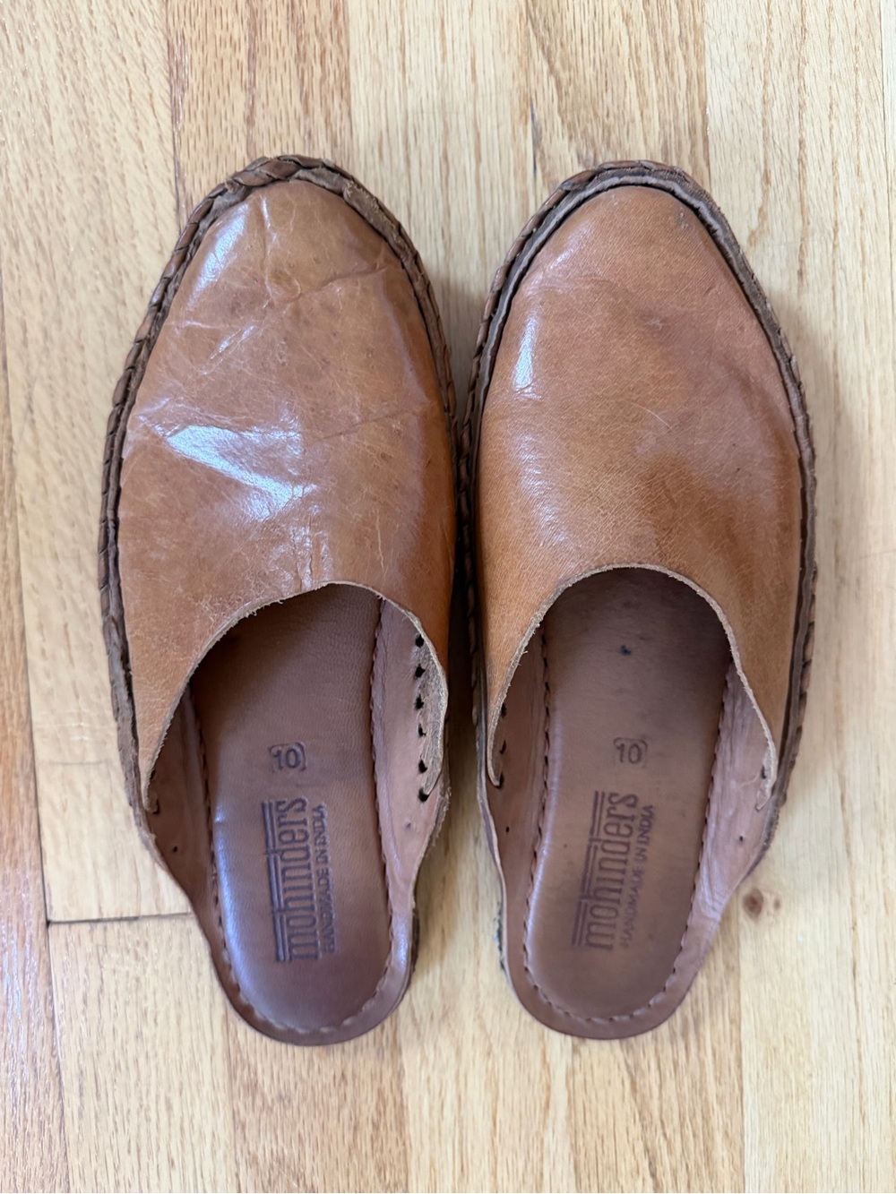 Mohinders Leather Slides